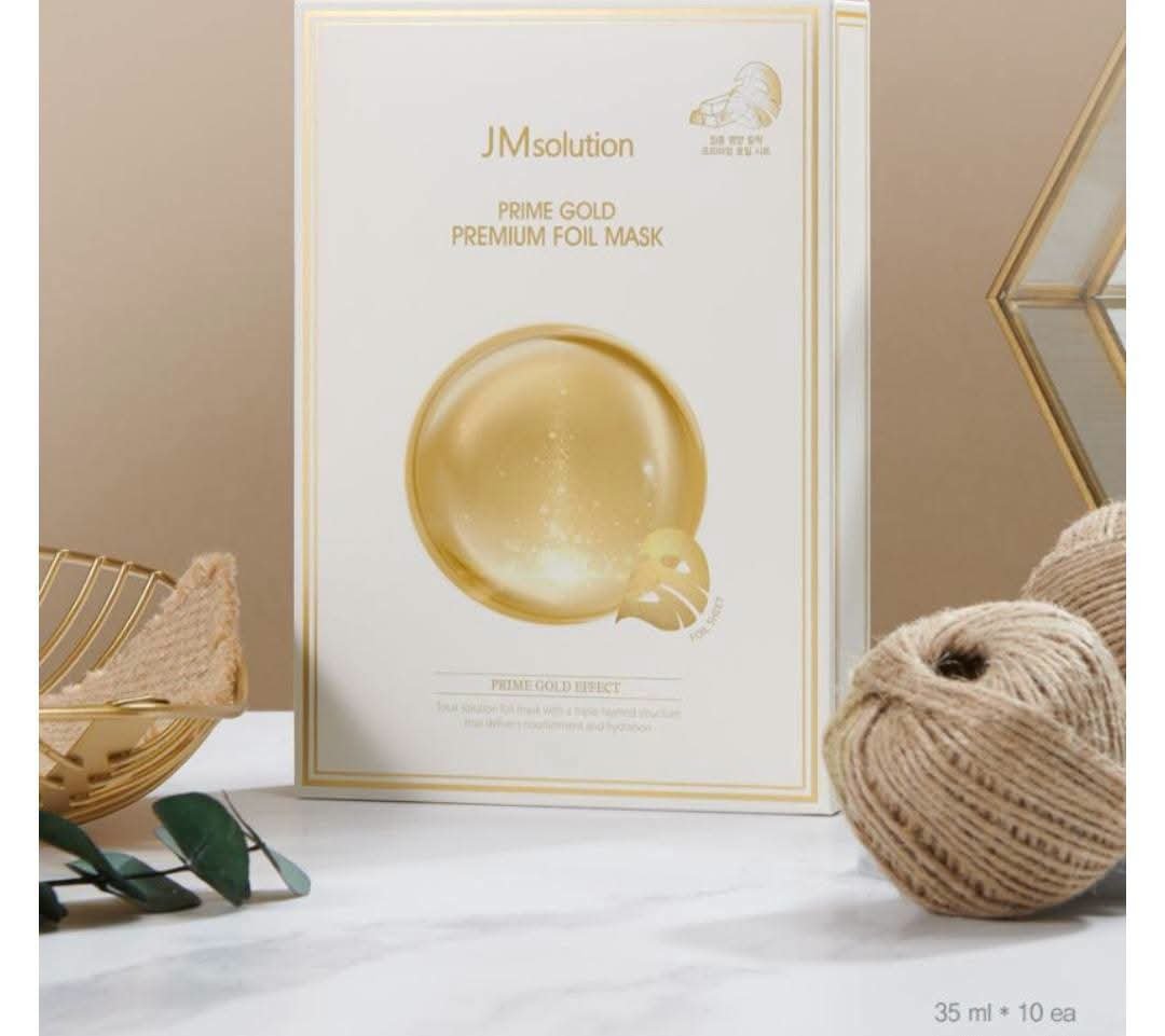 jmsolution prime gold premium foil mask jmsolution prime gold premium foil mask