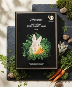jm solution green dear rabbit carrot mask