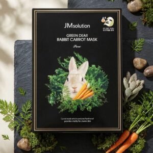 jm solution green dear rabbit carrot mask